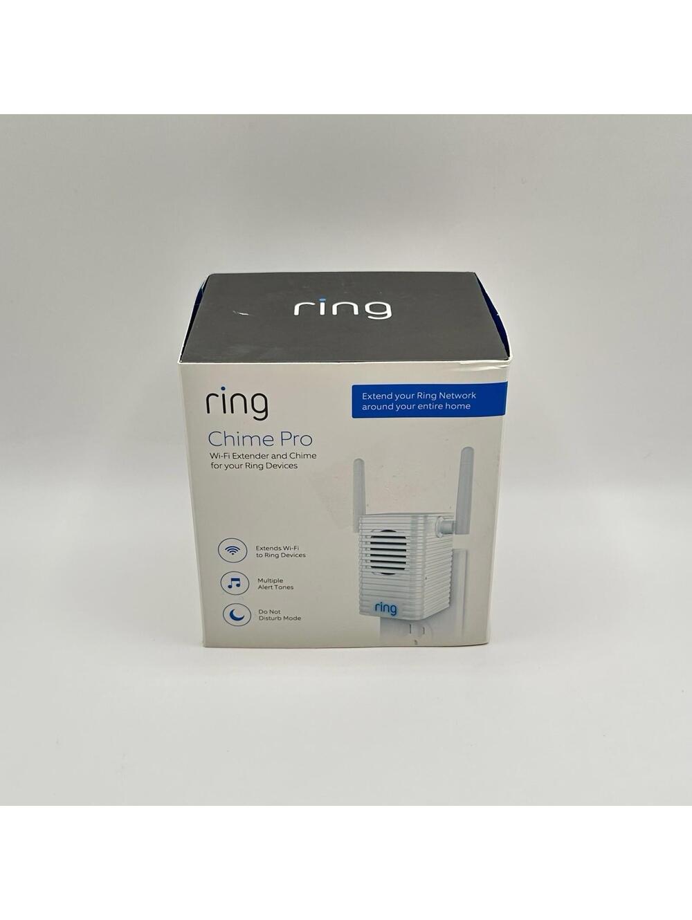 Ring Chime Pro Wi-Fi Extender and Chime for Ring Devices - 2.4 GHz - 8AC1P6-0EN0
